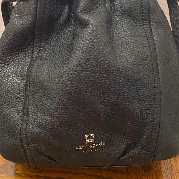 Kate Spade Black Pebbled Leather Shoulder Bag - Picture 2 of 7